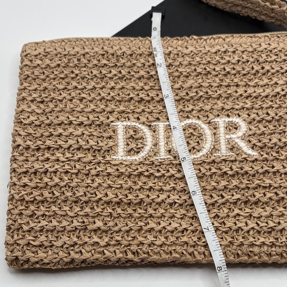 Dior Gift with purchase Textured Brown Clutch - Picture 8 of 8